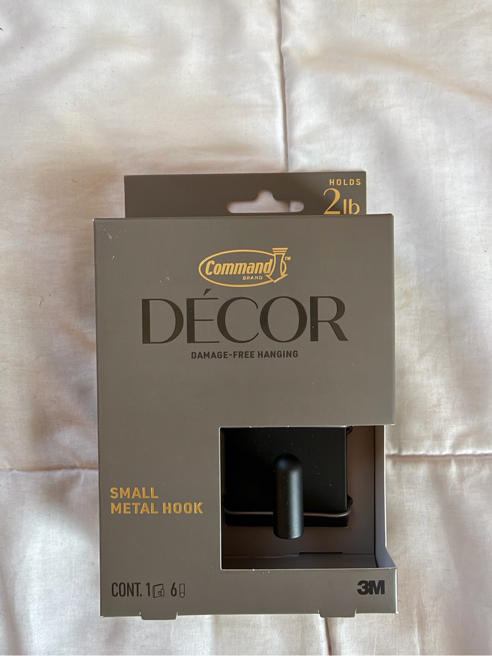 Command Decor Small Metal Hook - Picture 2 of 2